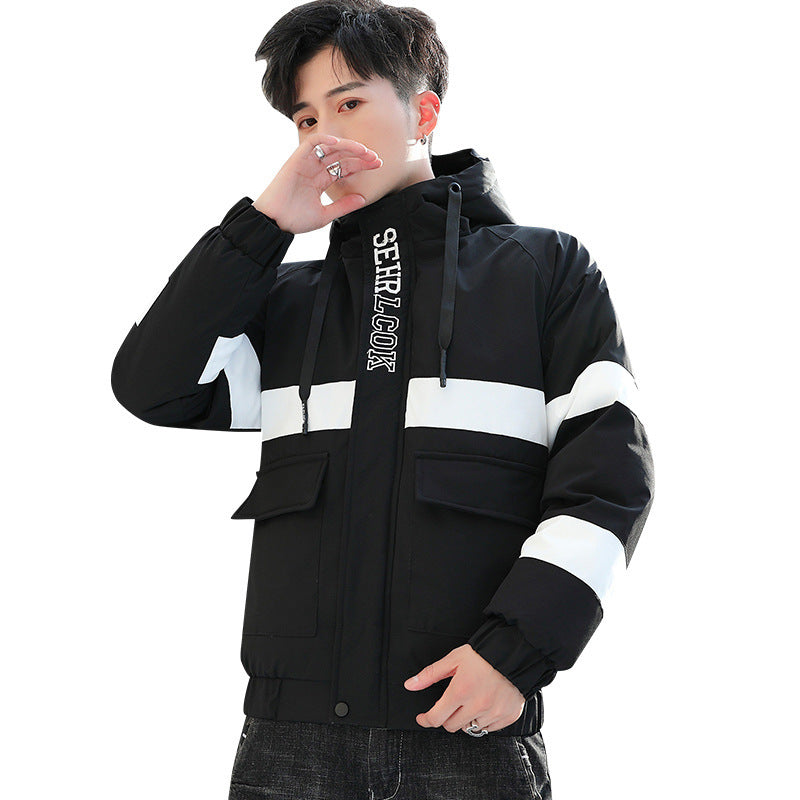 Cozy Winter Down Padded Jacket – Trendy Cotton Blend for Ultimate Warmth