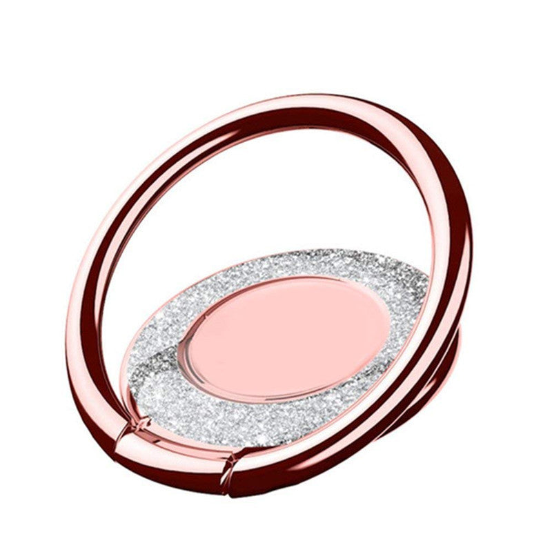 Universal Magnetic Phone Holder – Round Metal Stand for Any Smartphone