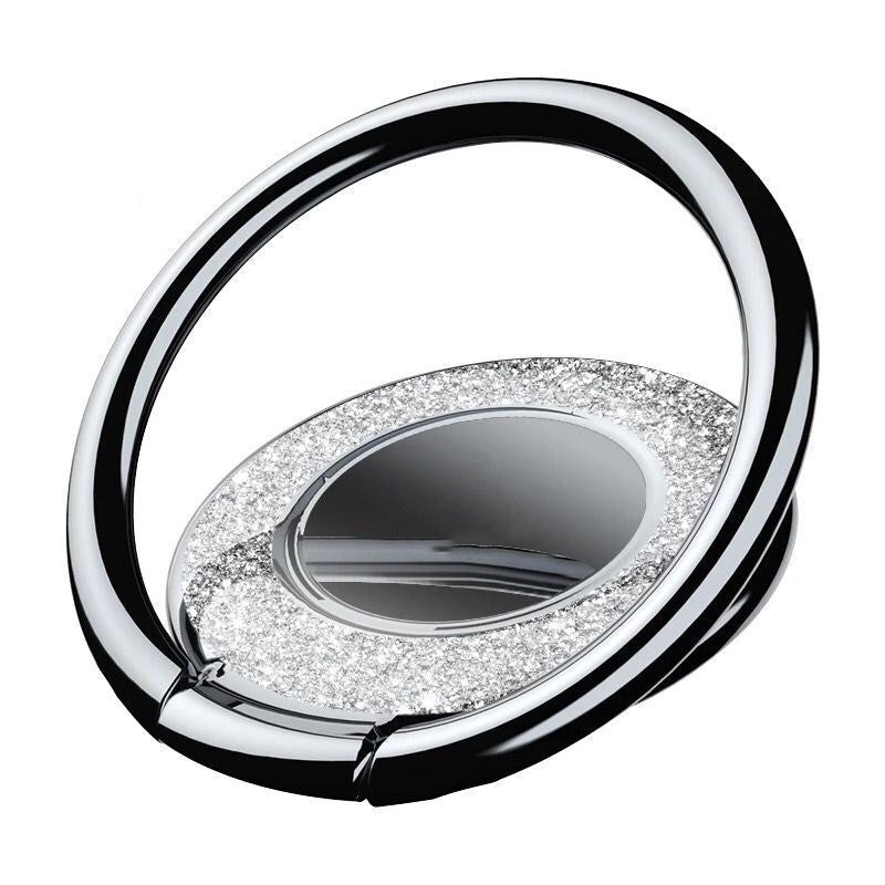 Universal Magnetic Phone Holder – Round Metal Stand for Any Smartphone