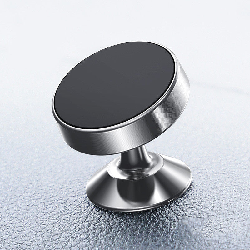 Premium Magnetic Car Phone Holder – Aluminum Alloy CD-Textured Mount