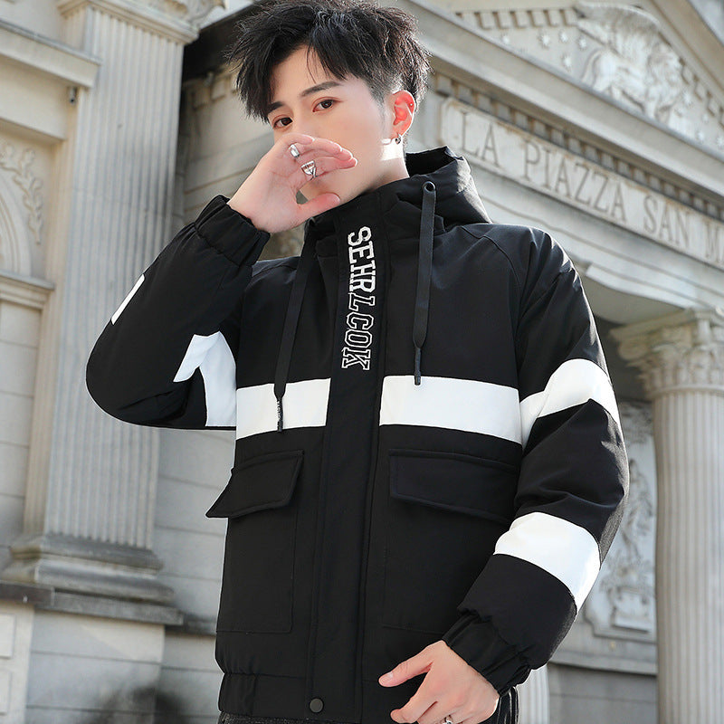 Cozy Winter Down Padded Jacket – Trendy Cotton Blend for Ultimate Warmth