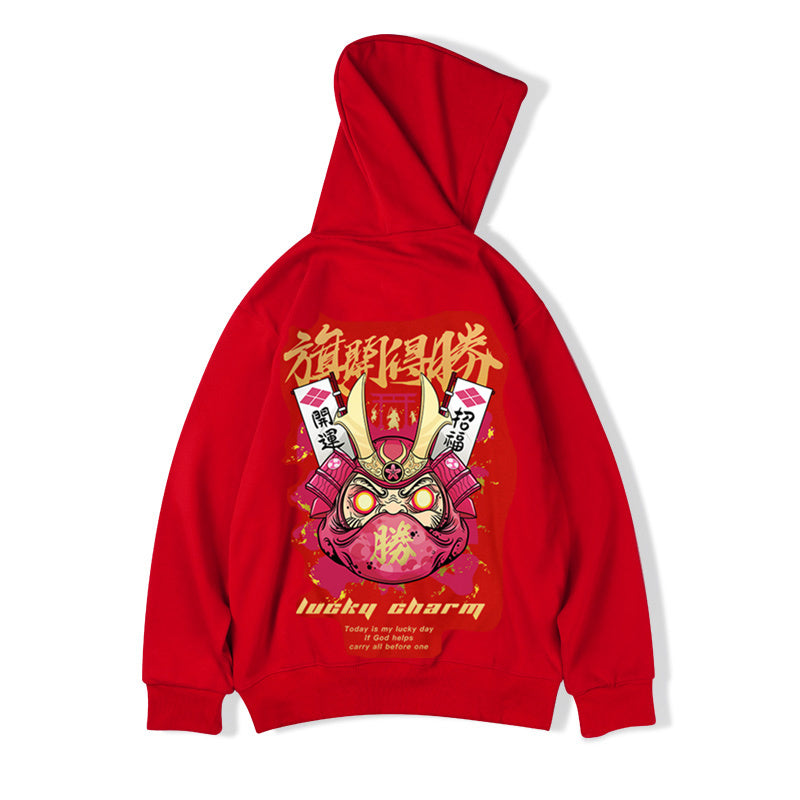 Trendy plus size Trendy Plus-Size Hooded Jacket - Cartoon Print Velvet Lounge Wear (Loose Fit)clothes