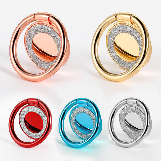 Universal Magnetic Phone Holder – Round Metal Stand for Any Smartphone