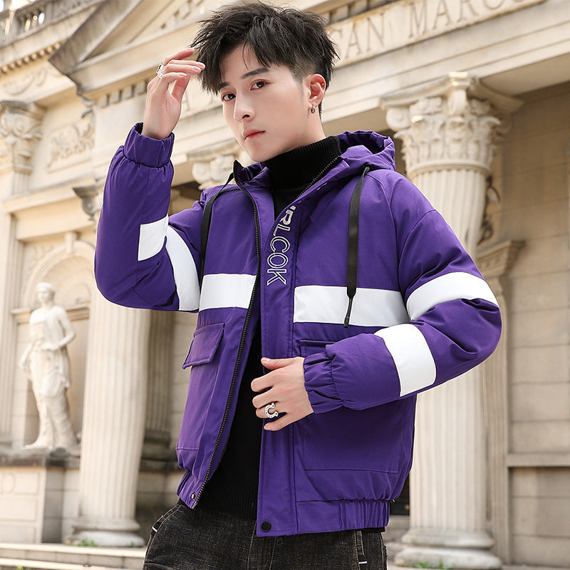 Cozy Winter Down Padded Jacket – Trendy Cotton Blend for Ultimate Warmth