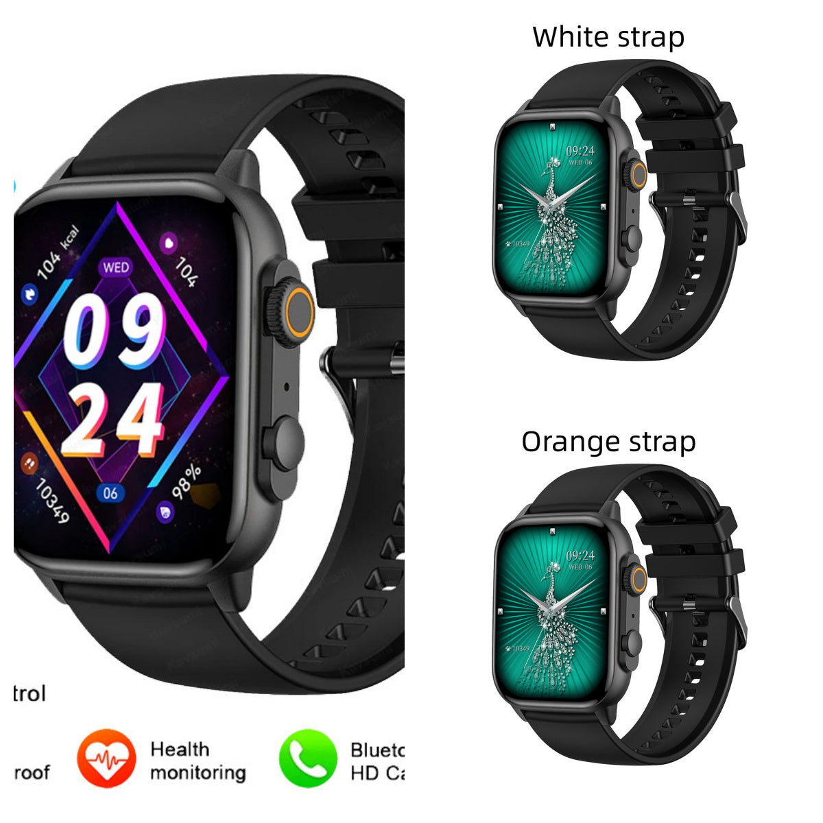 Multi-Function Bluetooth Smartwatch – Fitness Tracker & Call Capabilities
