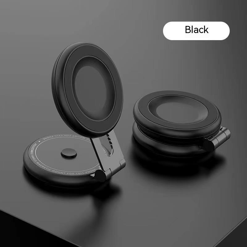 Magnetic Car Phone Holder – Premium Vent Mount with Fast Charge (White/Black)