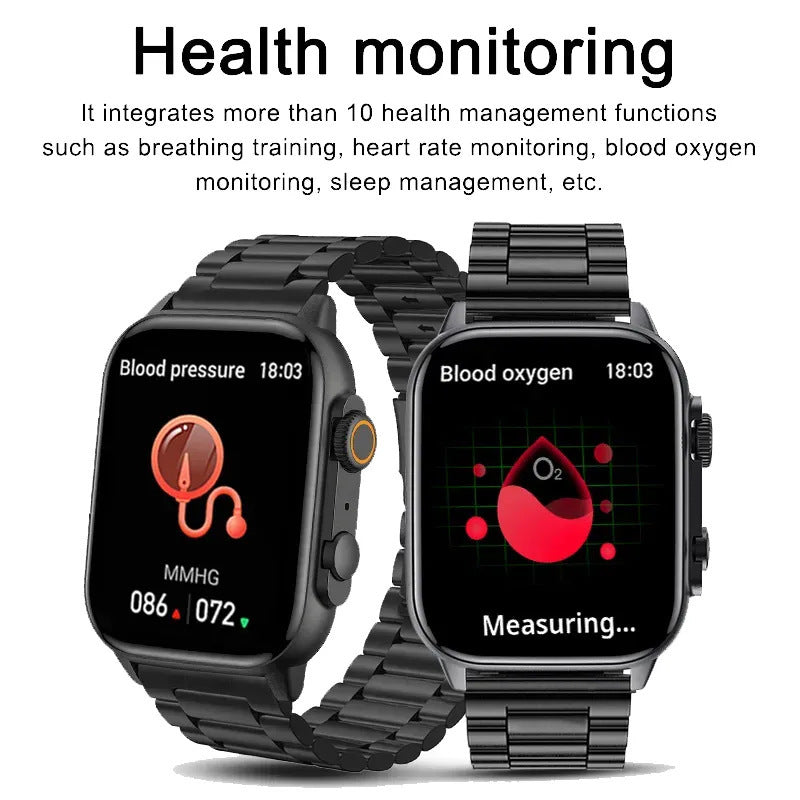 Multi-Function Bluetooth Smartwatch – Fitness Tracker & Call Capabilities