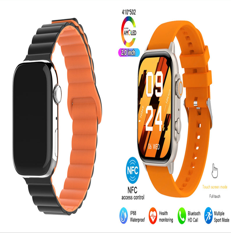 Multi-Function Bluetooth Smartwatch – Fitness Tracker & Call Capabilities