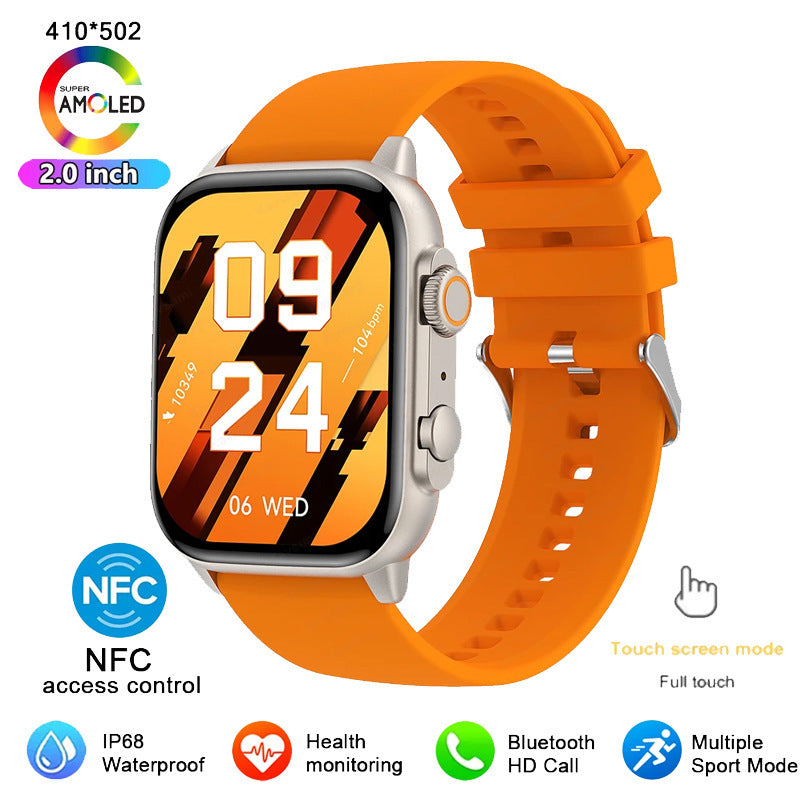 Multi-Function Bluetooth Smartwatch – Fitness Tracker & Call Capabilities