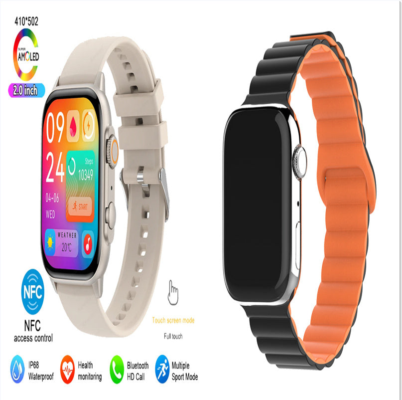 Multi-Function Bluetooth Smartwatch – Fitness Tracker & Call Capabilities